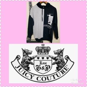 Juicy Couture  blk  medium pull over hoodie